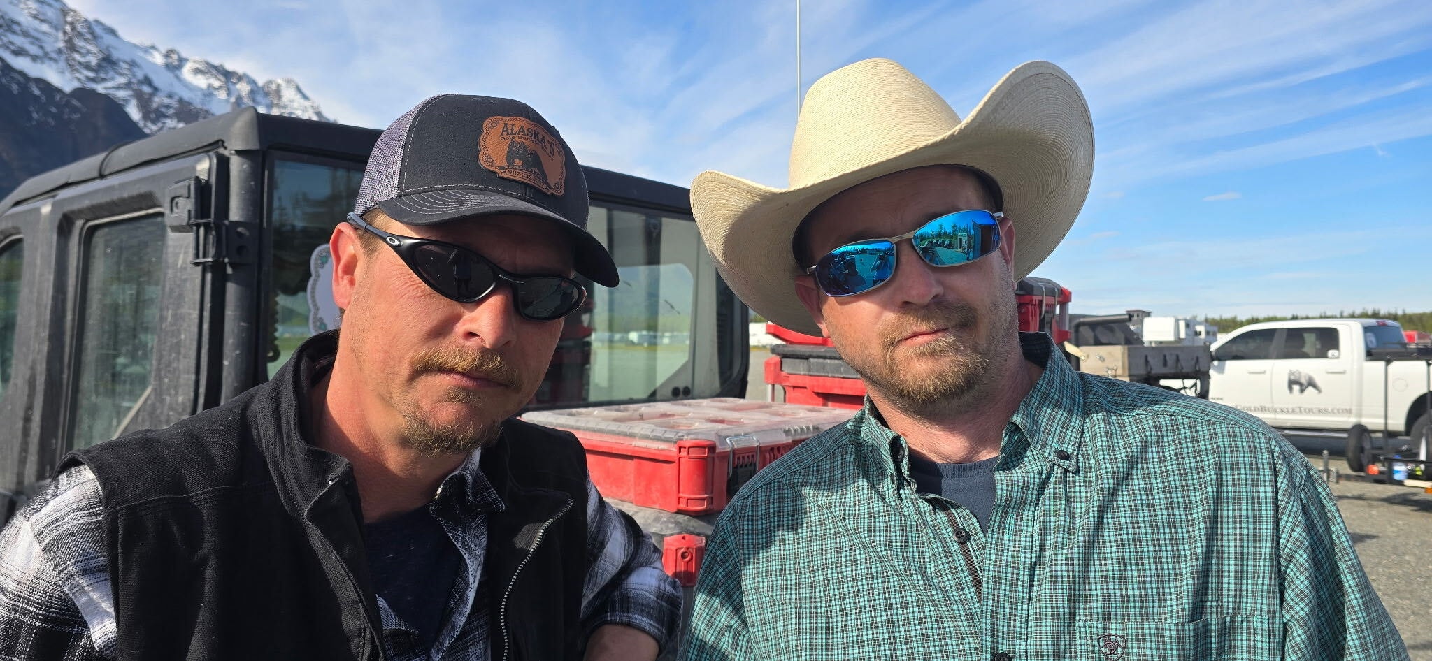 Steve and Dallas, founders of Gold Buckle Tours
